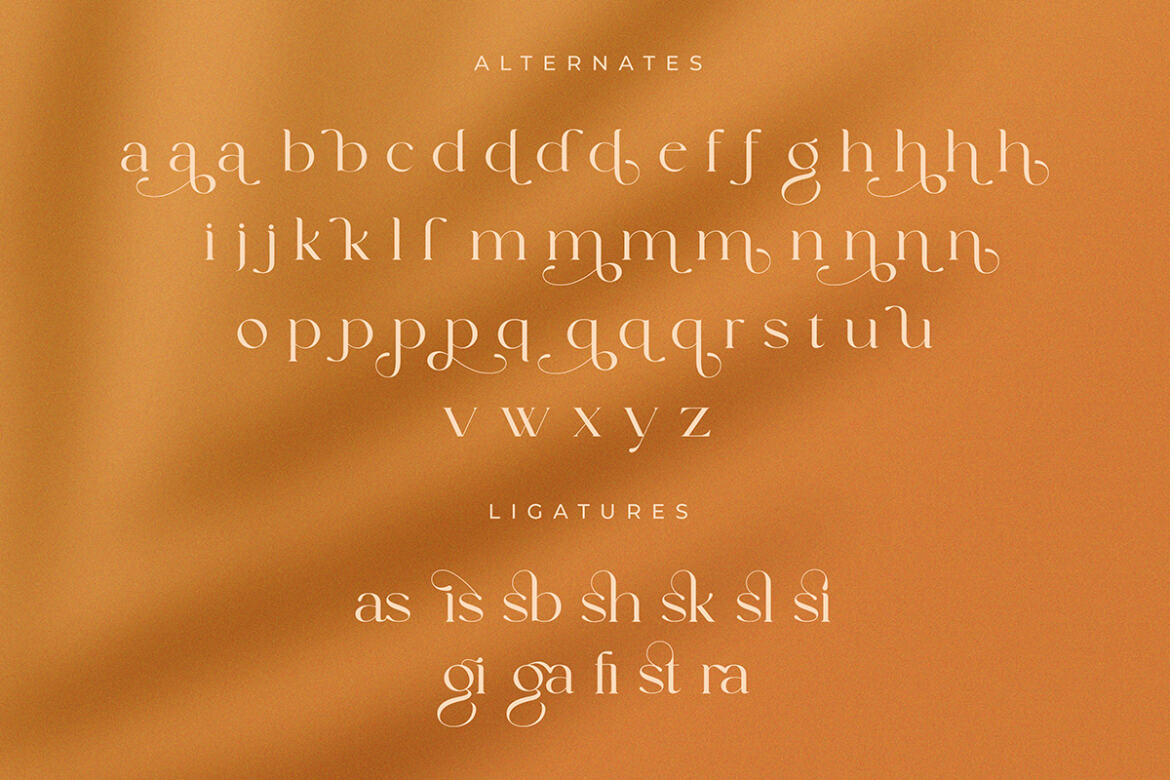 Kugile Serif FREE Demo Font - view 12