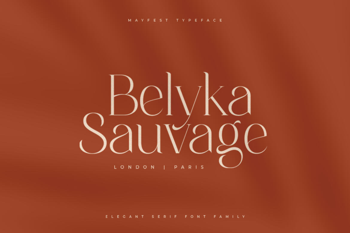 Mayfest Serif FREE Demo Font - view 5