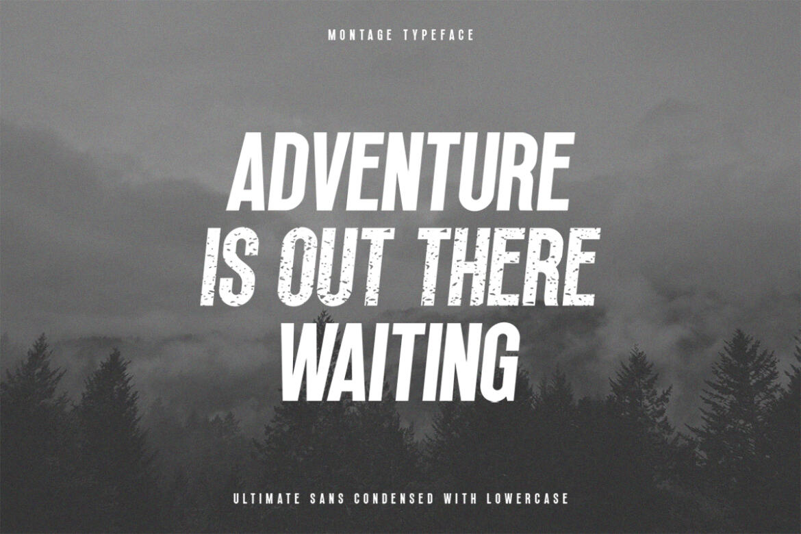 Montage Sans FREE Demo Font - view 2