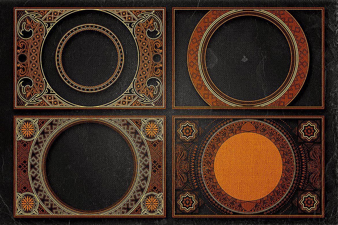 10 Decorative Horizontal Frames - view 5