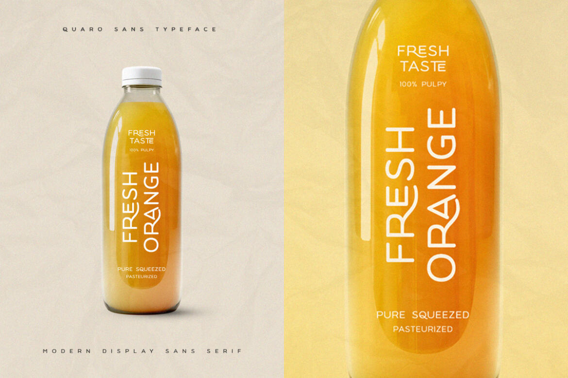 Quaro Sans FREE Demo Font alternate