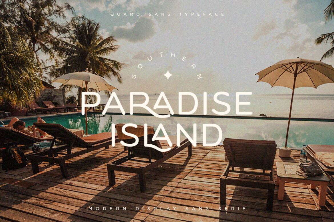 Quaro Sans FREE Demo Font - view 3