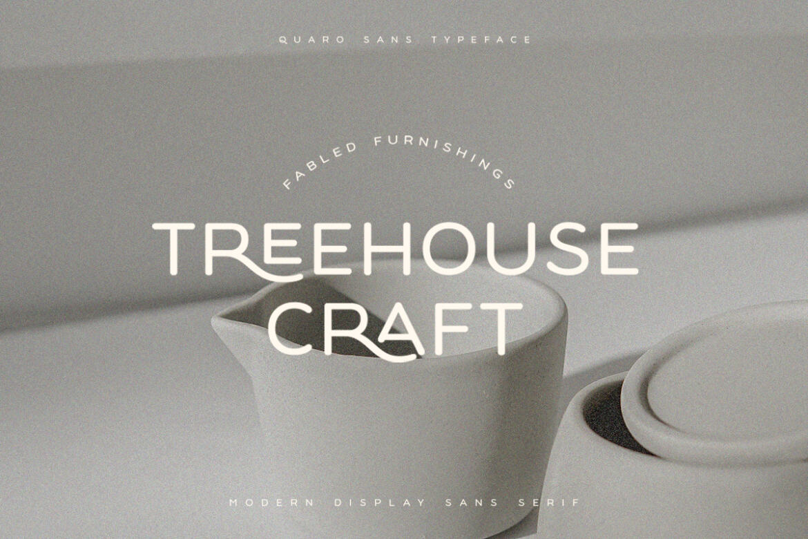 Quaro Sans FREE Demo Font - view 4