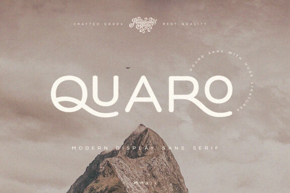 Quaro Sans FREE Demo Font