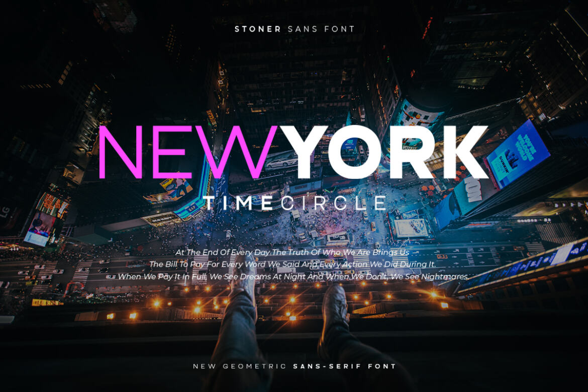 Stoner Sans FREE Demo Font alternate