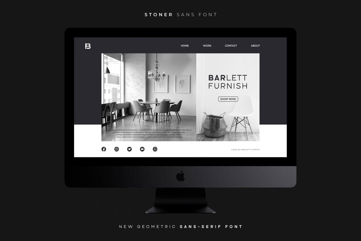 Stoner Sans FREE Demo Font - view 7