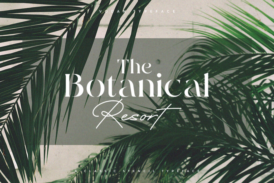 Vodan Stencil FREE Demo Font - view 9