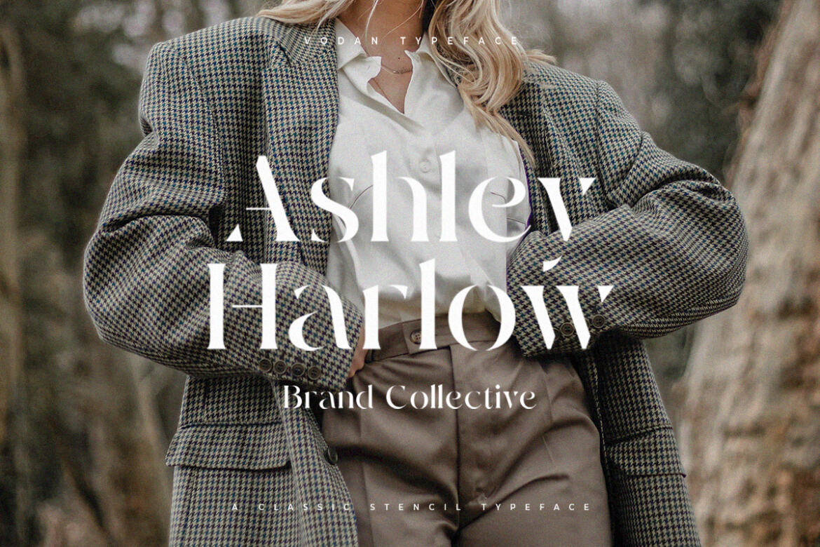 Vodan Stencil FREE Demo Font - view 3