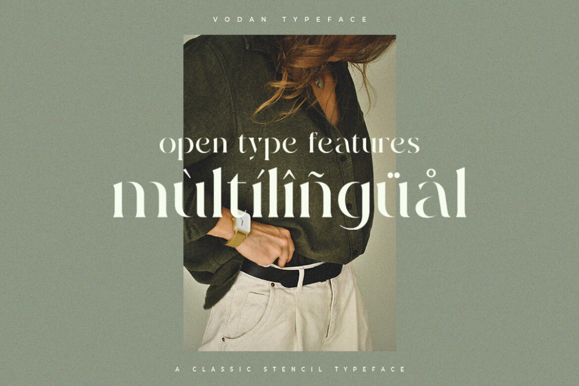 Vodan Stencil FREE Demo Font - view 8