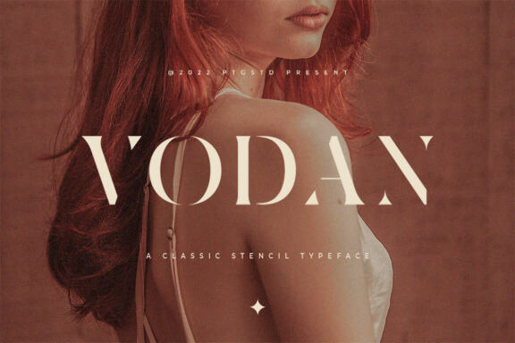 Vodan Stencil FREE Demo Font