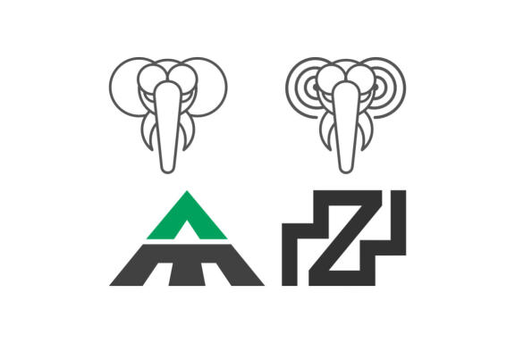 Elephant AM MZW - Free Logo Shapes - view 1