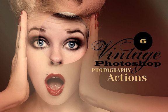 6 Vintage Photo Actions