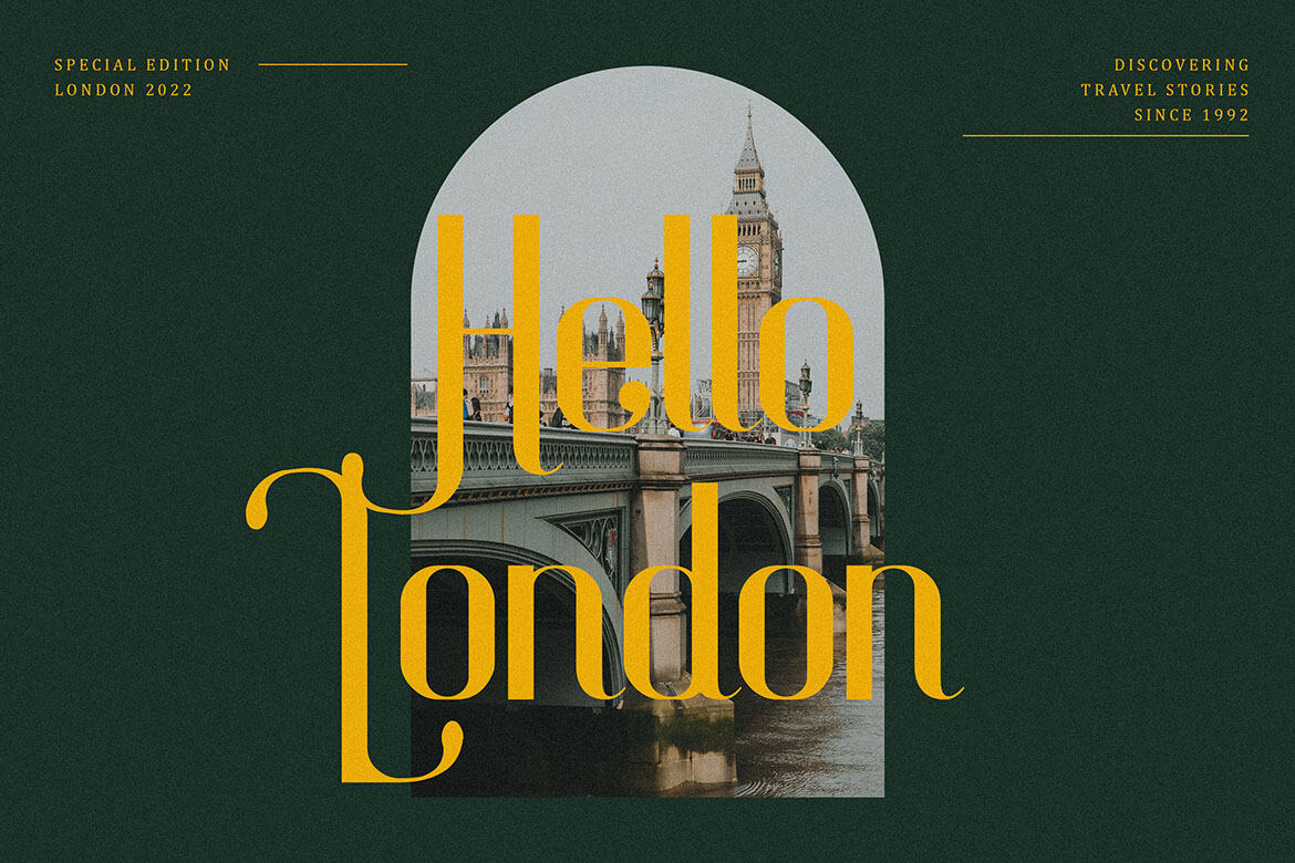 Equator Free Retro Font - view 3