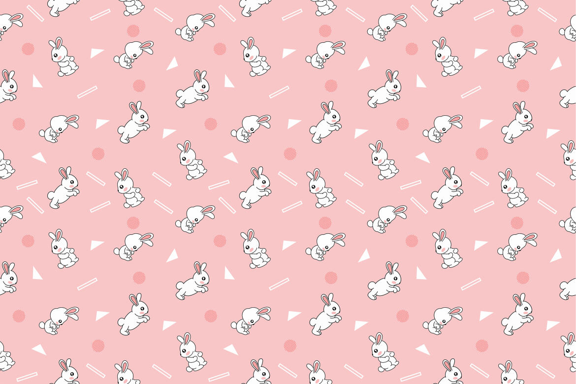 Bunny Rabbit - FREE Seamless Patterns - view 5