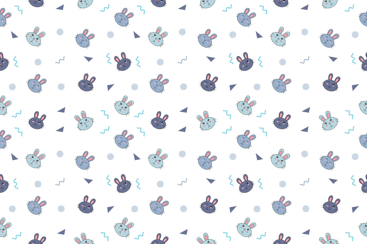 Bunny Rabbit - FREE Seamless Patterns - view 6