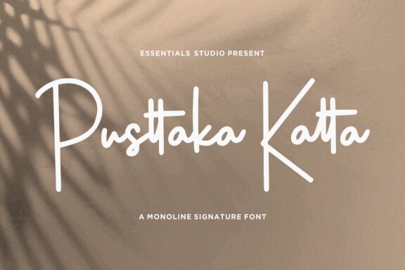 Pusttaka Katta - FREE Font