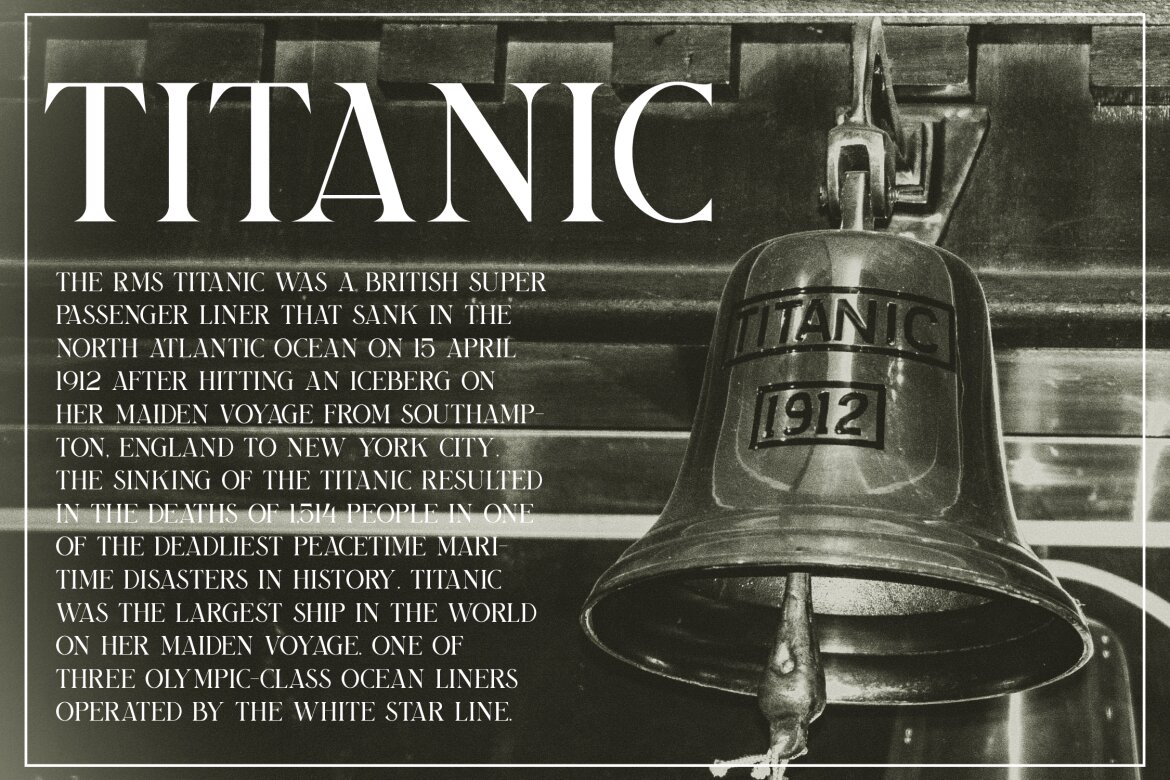 Bilargy Classic Serif FREE Font - view 3