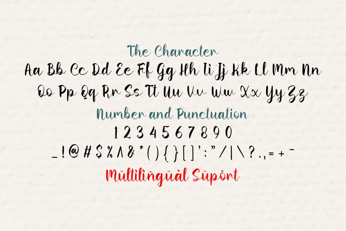 Atoney - FREE Font - view 6