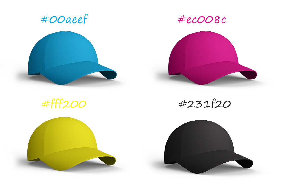 Cap FREE Mockups - view 3