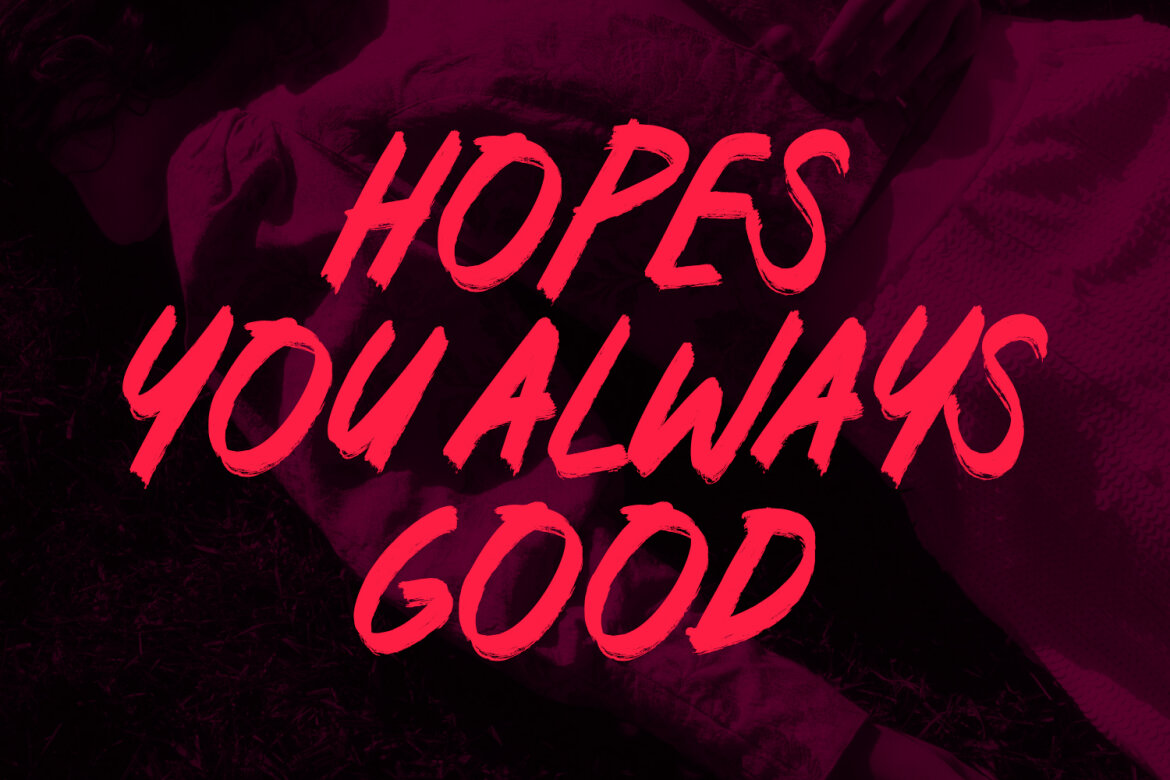 Rotten Core FREE Brush Font - view 6