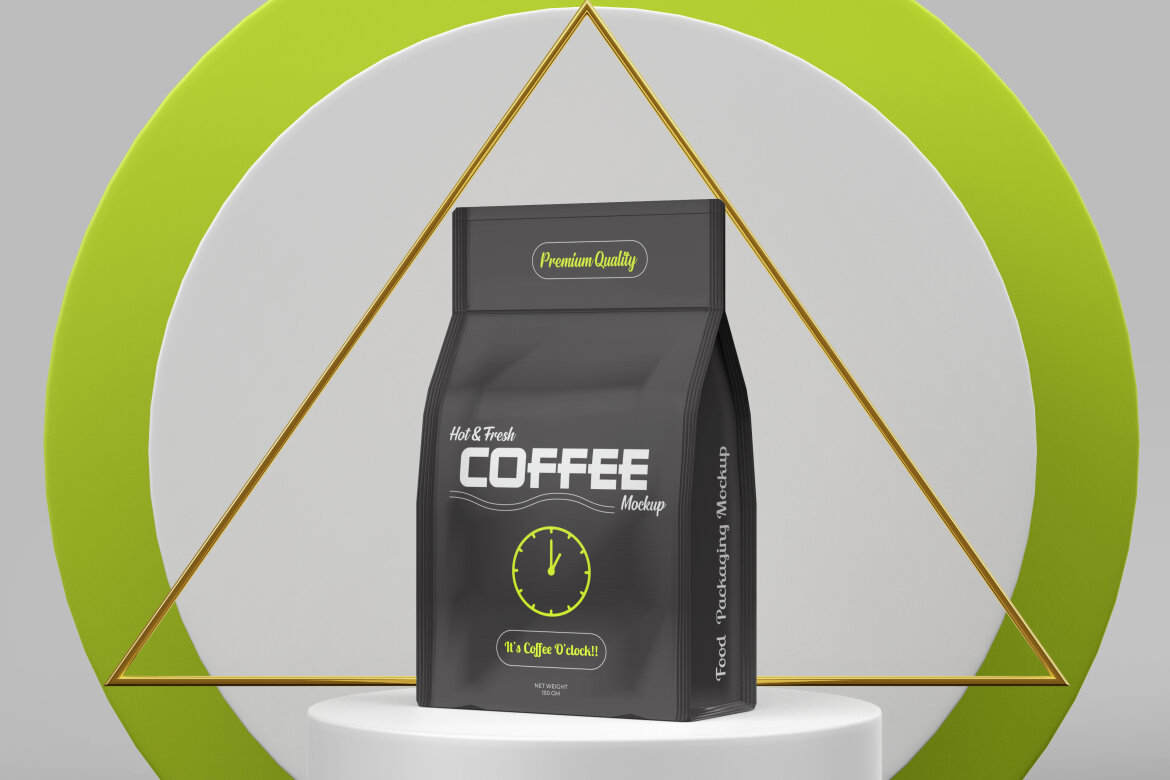 Coffee Bag - FREE Mockup - view 2