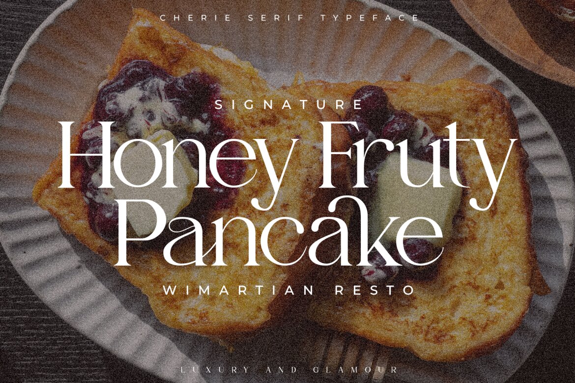 Cherie FREE Demo Font - view 4