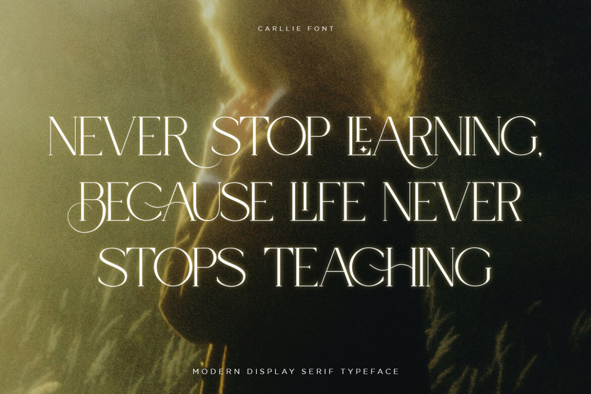 Carlly FREE Demo Font - view 4