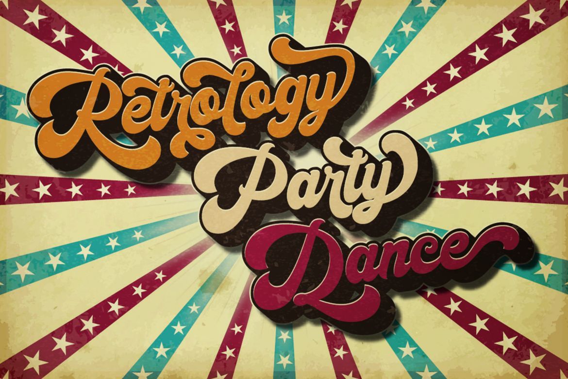 Halycoon Retro Script - view 4