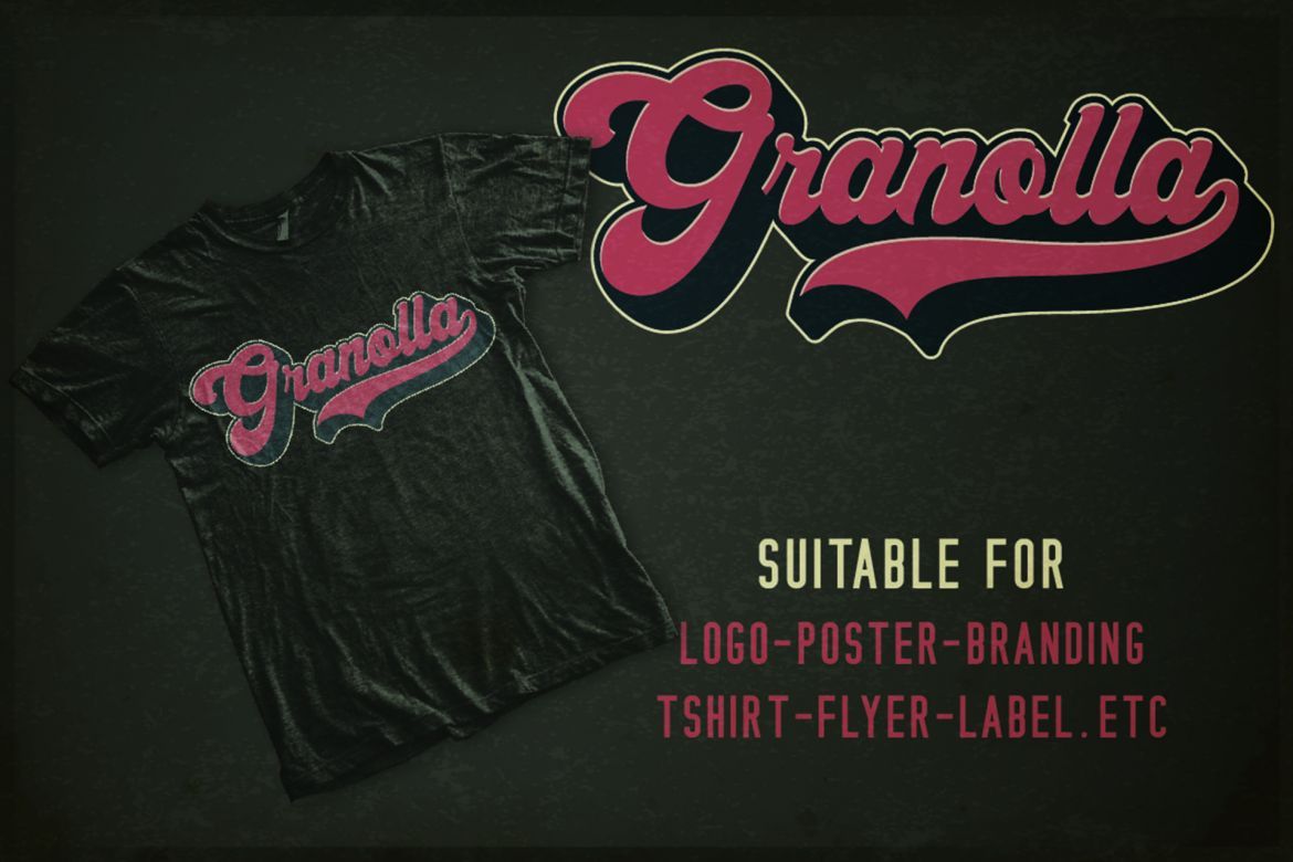 Halycoon Retro Script - view 6