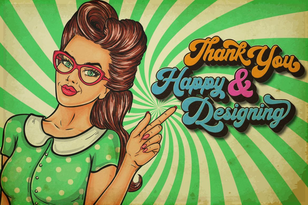 Halycoon Retro Script - view 14