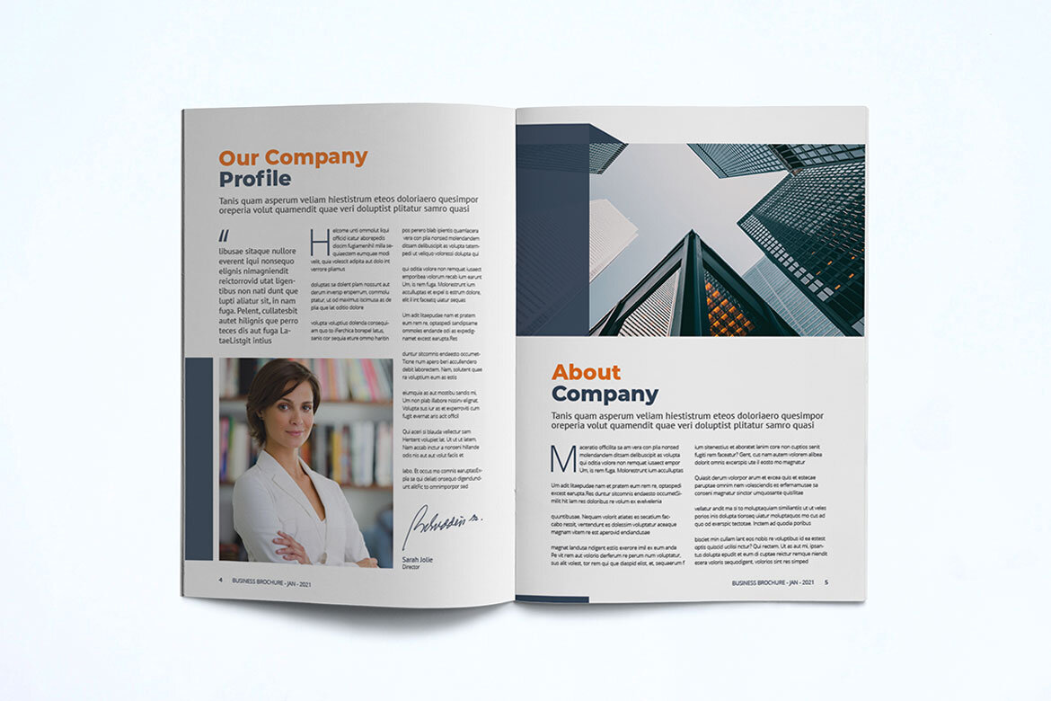 Business Brochure FREE Template - view 6