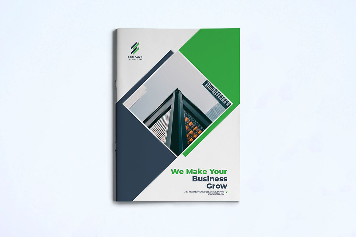 Business Brochure FREE InDesign Template - view 3