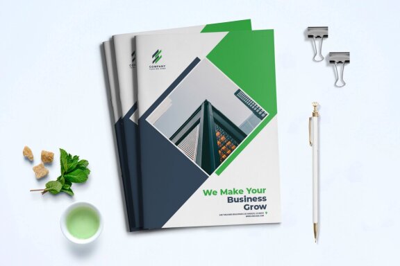 Business Brochure FREE InDesign Template