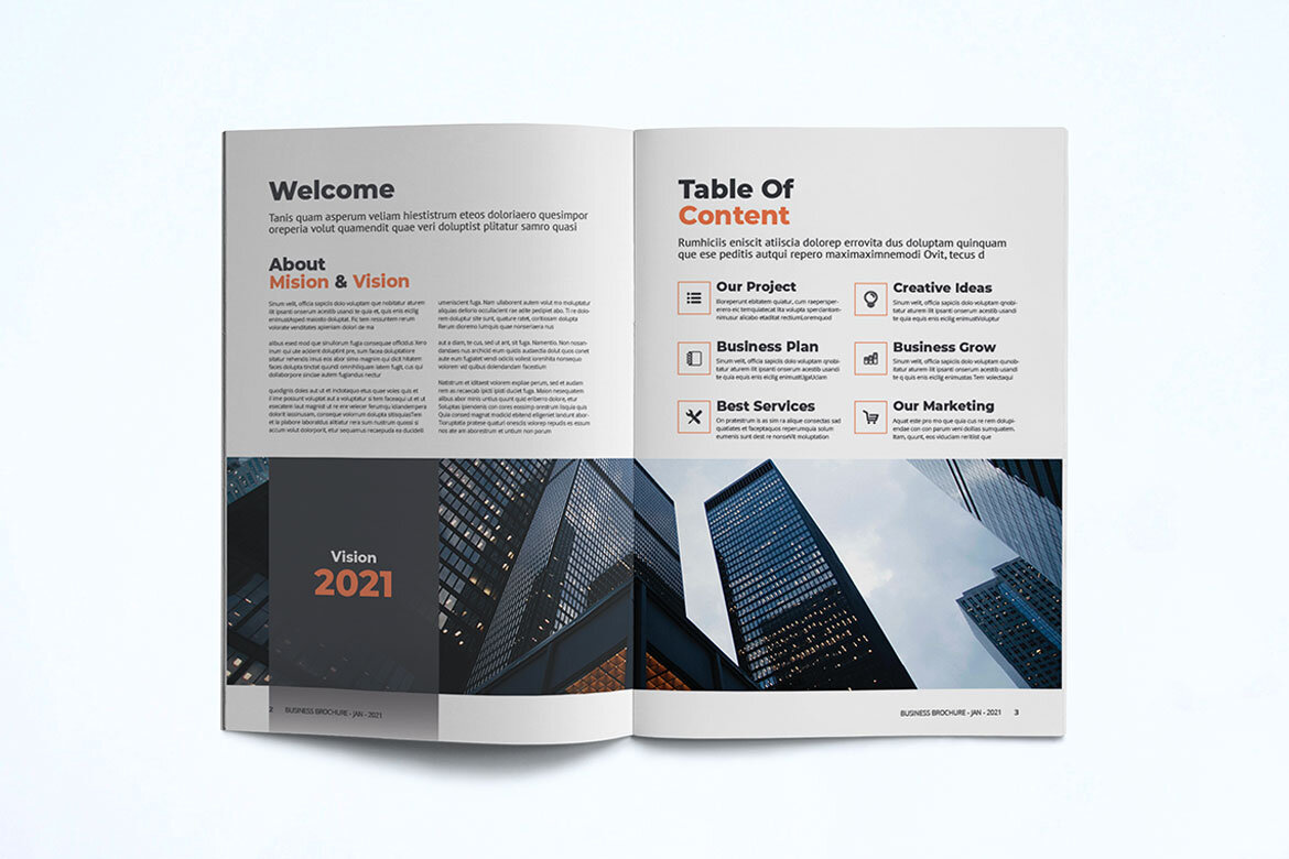 Business Brochure FREE Template - view 3