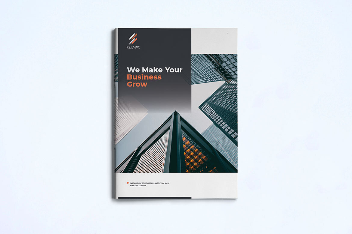 Business Brochure FREE Template alternate
