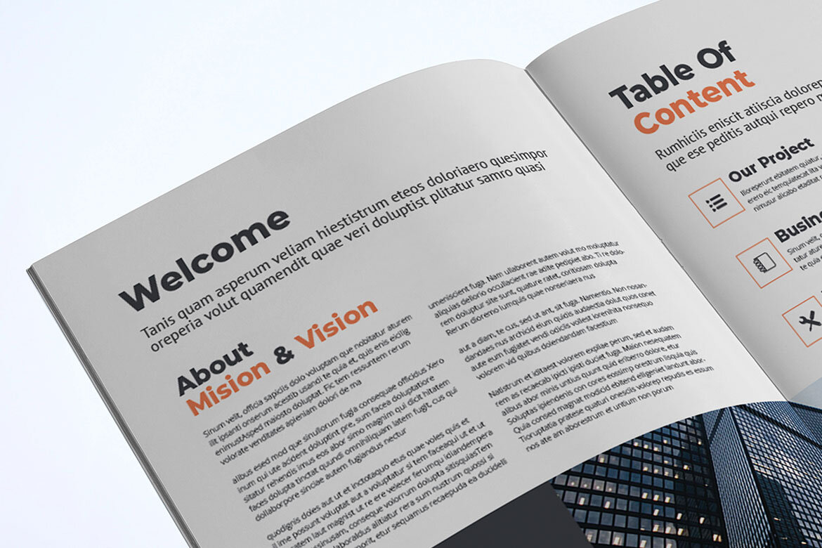 Business Brochure FREE Template - view 4