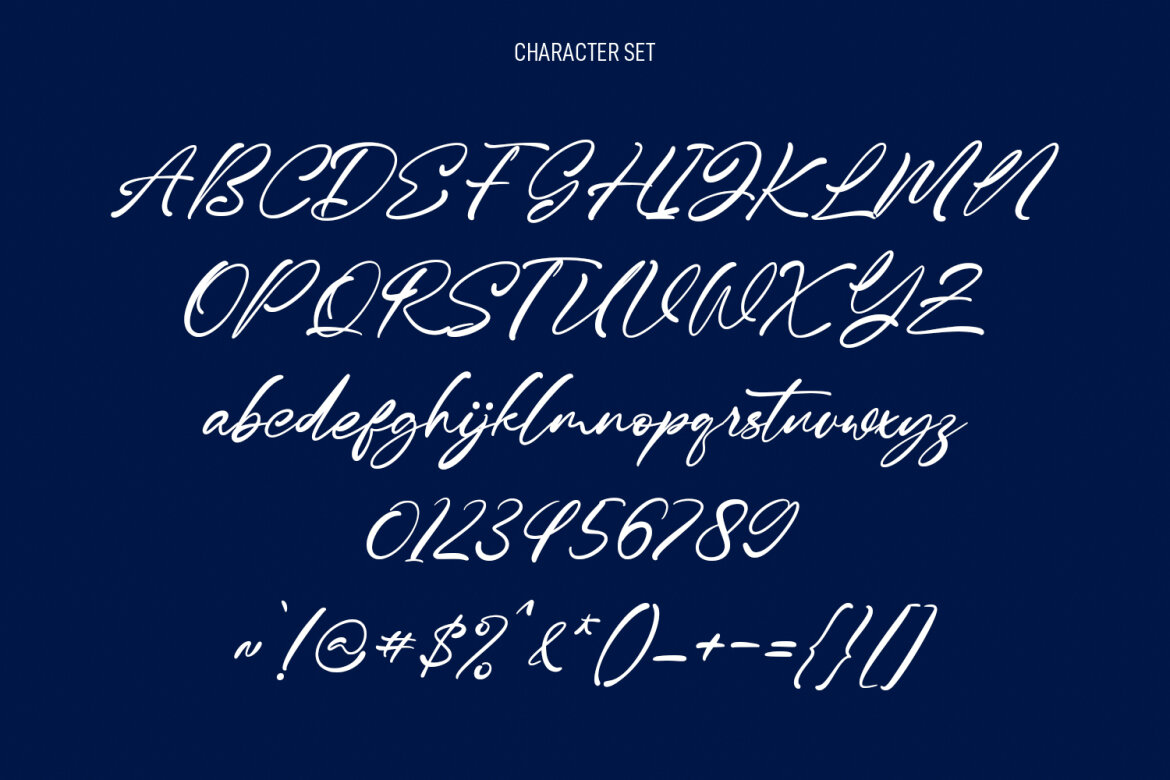 Mittchely FREE Script Font - view 8