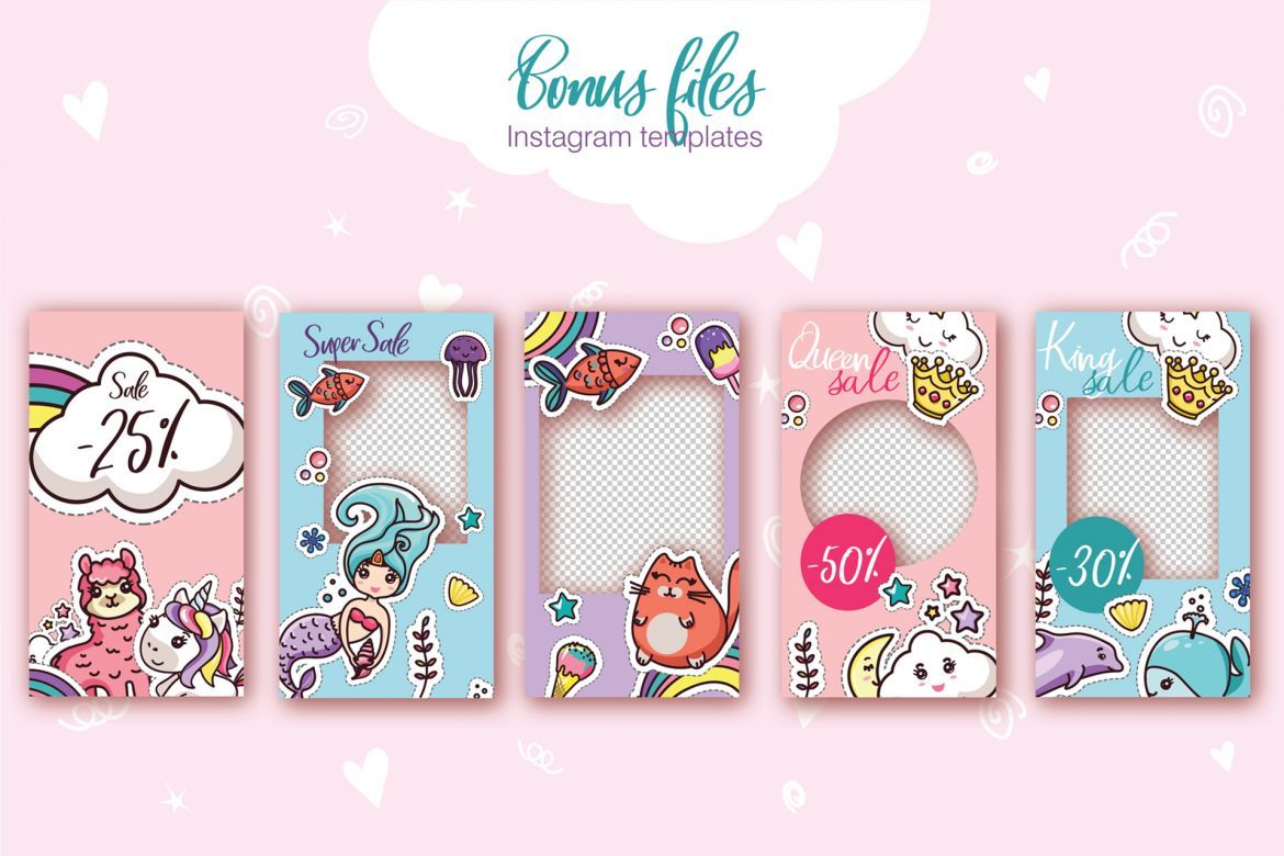 Kawaii Style Sticker Pack alternate