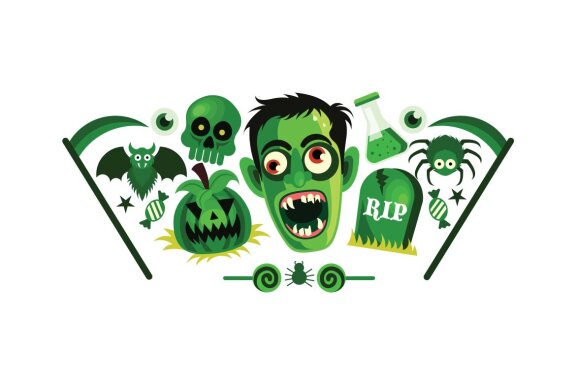 Set of Free Halloween Vector Graphics