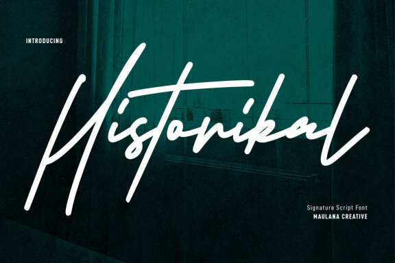 Historikal Signature FREE Script Font