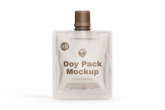 Doy pack Plastic or foil package FREE mockup