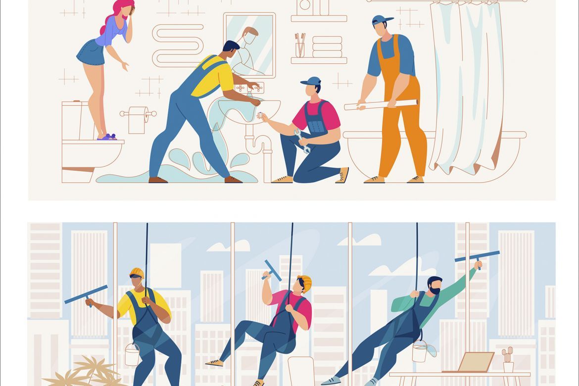 Repair Home Flat Scenes alternate