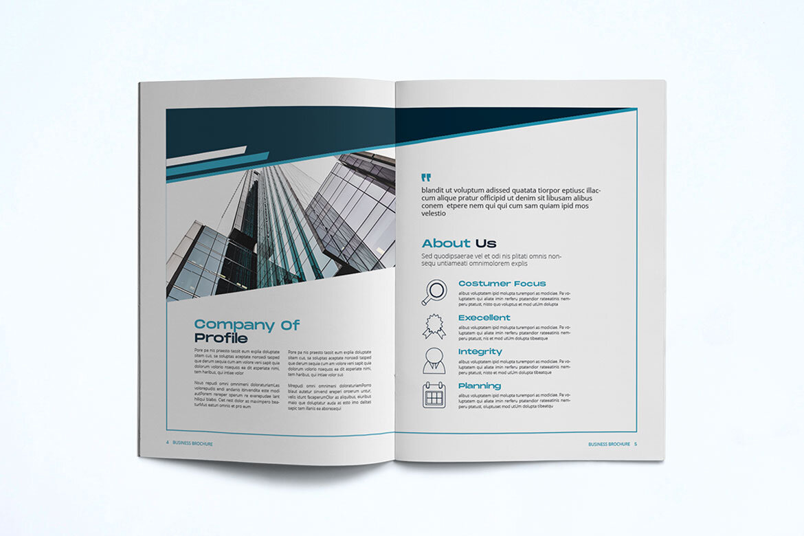 Free Business Brochure Template - view 4