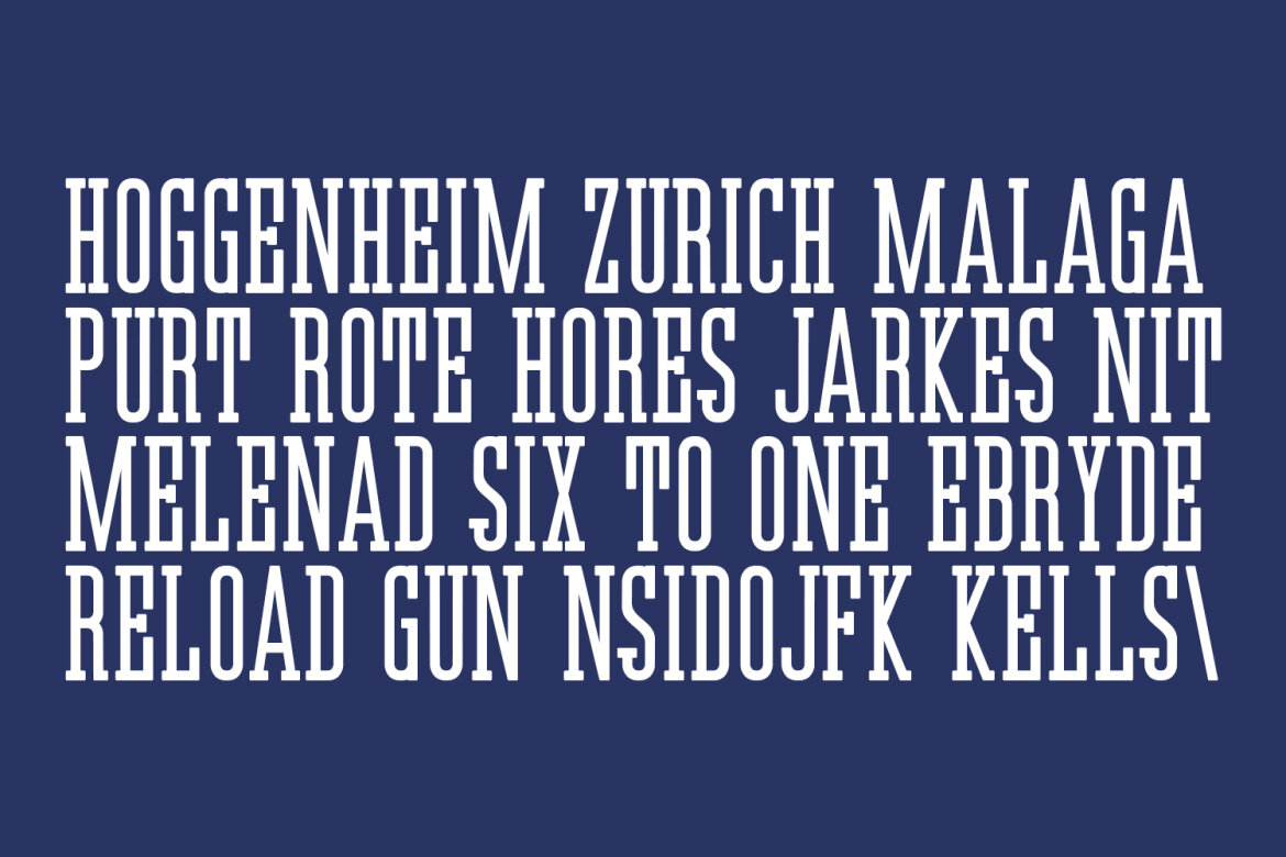 Servat Modern Slab Serif FREE Font - view 5