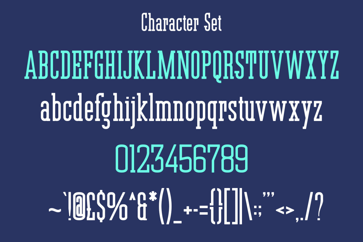 Servat Modern Slab Serif FREE Font - view 8