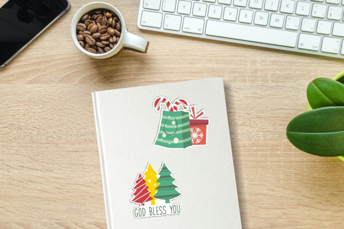 Free Christmas Stickers For Gift And Packaging - view 3