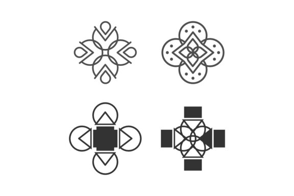 Ornament 15 - Free Logo Shapes - view 1