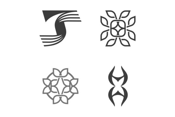 TS and ornament - Free Logo Shapes