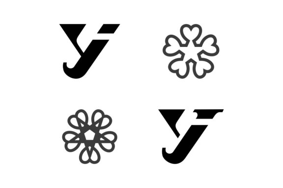 YJ Love star - Free Logo Shapes