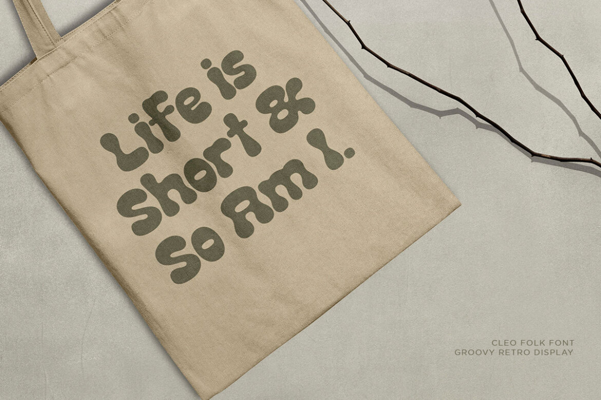 Cleo Folk | Groovy FREE Demo Font - view 5